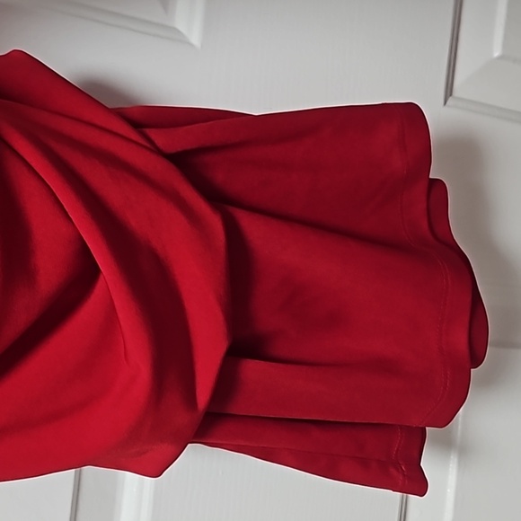 ✨️Gorgeous Dress Barn Red Hot Dress Size 10 - Picture 5 of 14